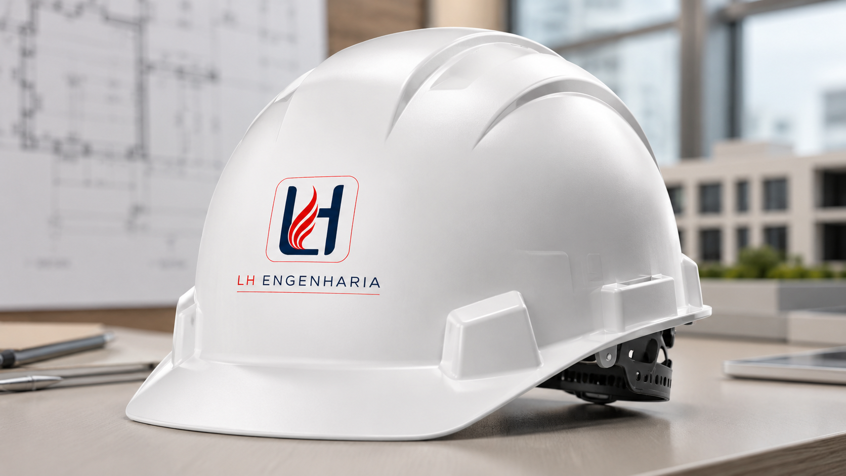 Capacete LH Engenharia
