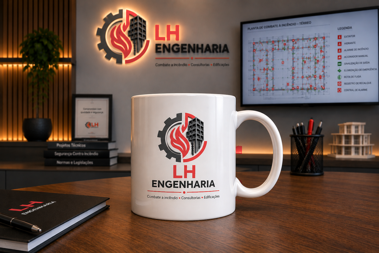 Caneca LH Engenharia